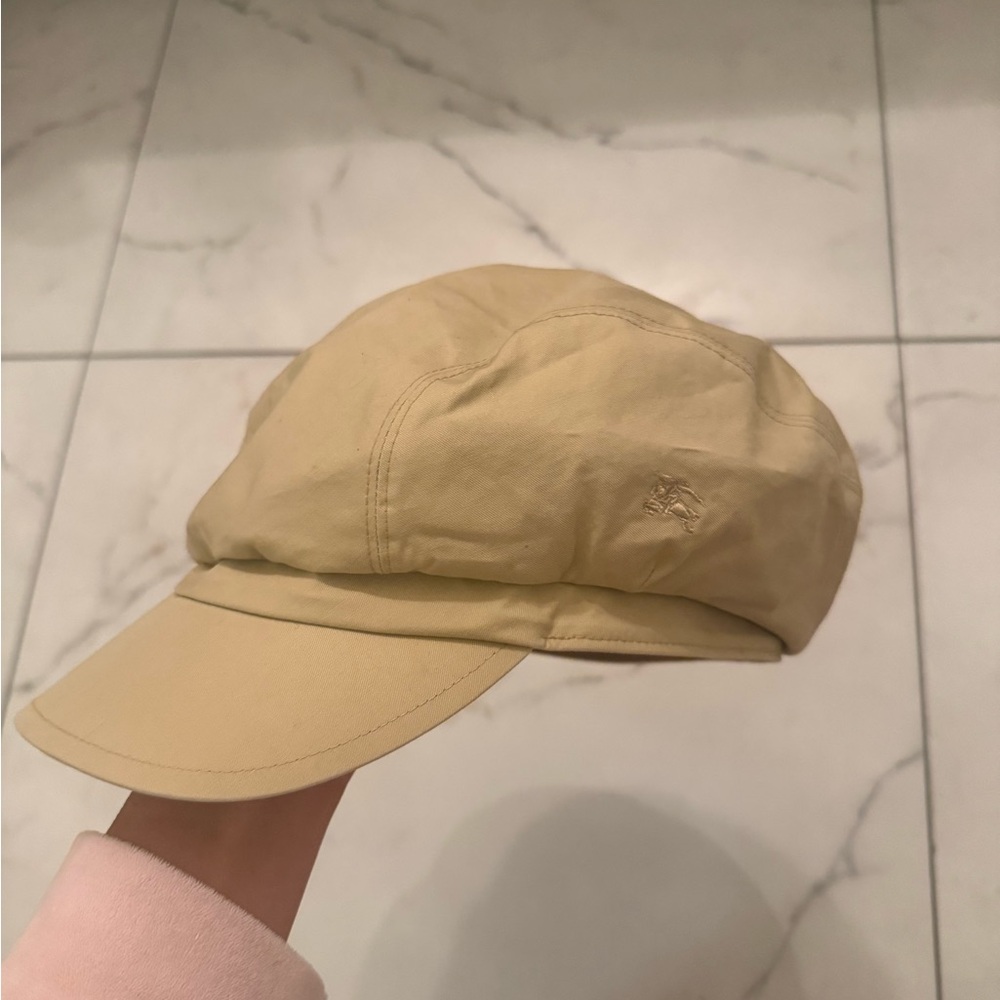 BURBERRY VINTAGE FLAT CAP - Picture 6 of 15